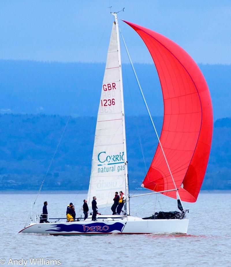 Portishead Cruising Club King of the Road Winter Series photo copyright Andy Brown taken at Portishead Cruising Club and featuring the IRC class