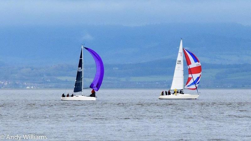 Portishead Cruising Club racing on the Bristol Channel - photo © Stefan Hoole