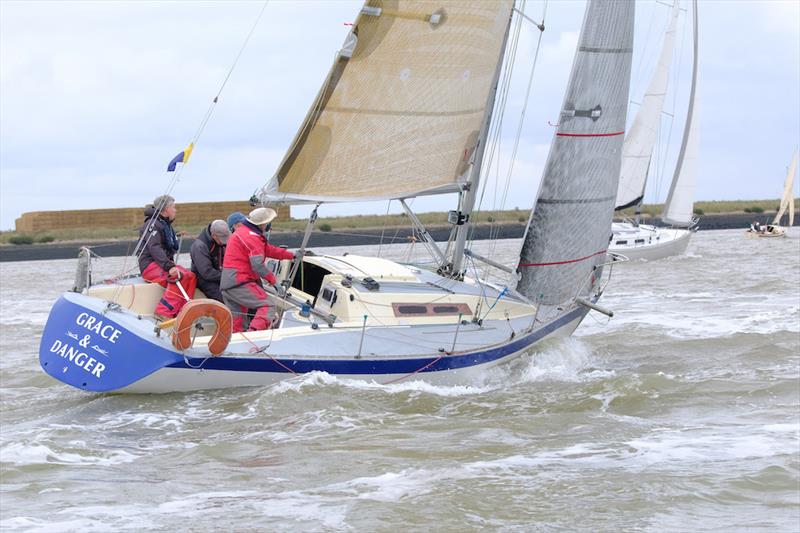 Stephen Gosling's SJ27 won Class 5 at Burnham Week 2021 photo copyright Roger Mant taken at Royal Burnham Yacht Club and featuring the IRC class