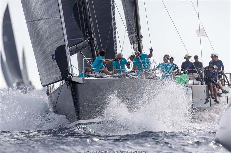Les Voiles de Saint-Tropez day 1 photo copyright Gilles Martin-Raget taken at Société Nautique de Saint-Tropez and featuring the IRC class
