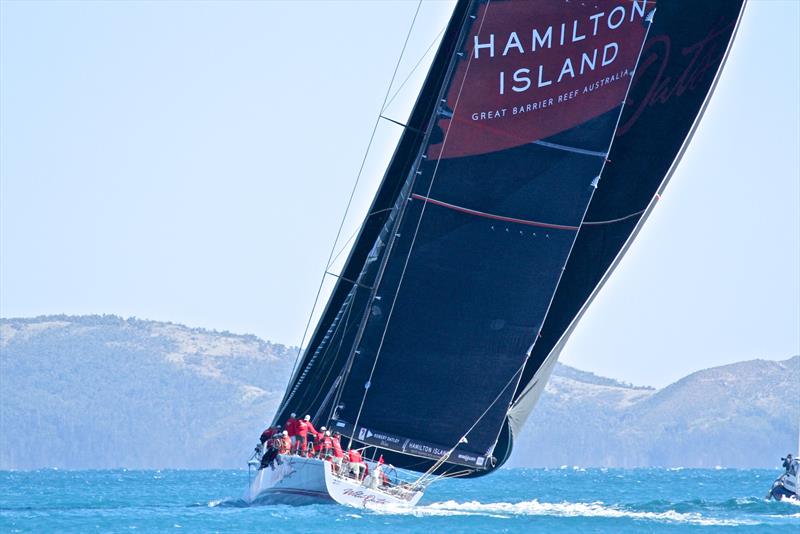 The power of the supermaxi - Wild Oats XI - Hamilton Island Race Week - Day 3 - photo © Richard Gladwell
