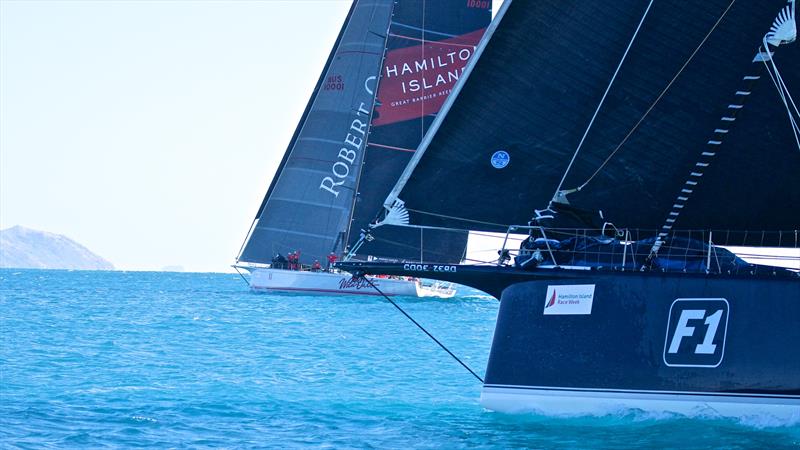 Supermaxis go head to head - Hamilton Island Race Week - Day 3 - photo © Richard Gladwell