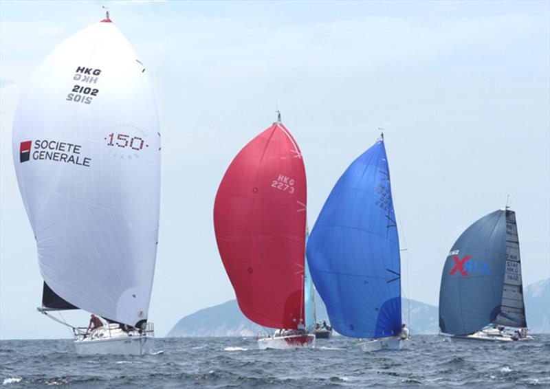 Whiskey Jack approaches Port Shelter mark (UK Sailmakers Typhoon Series , Race 8) - photo © Event Media