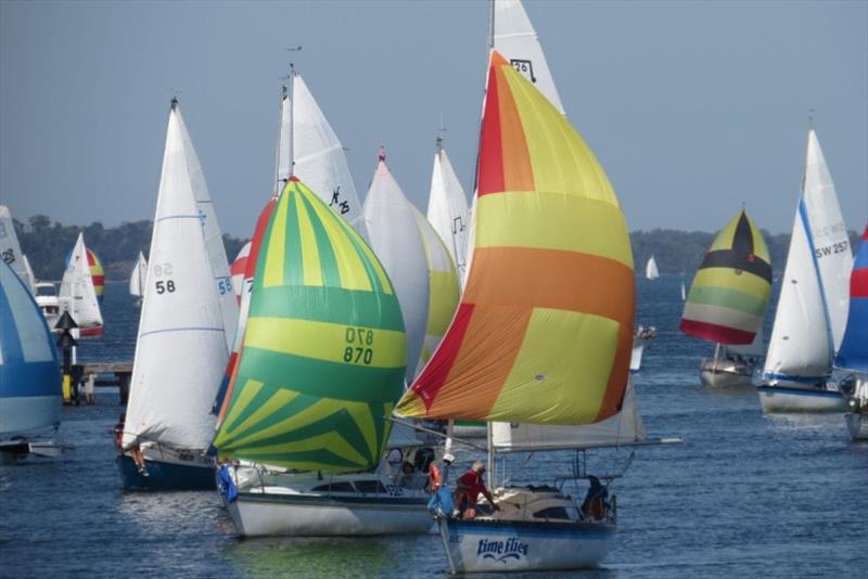 Marlay Point Over Night Race photo copyright Event Media taken at Lake Wellington Yacht Club and featuring the IRC class