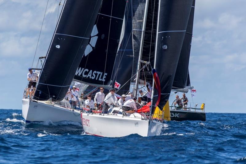 Conspiracy holds off her contemporaries - Sydney Harbour Regatta 2019 photo copyright Andrea Francolini taken at Middle Harbour Yacht Club and featuring the IRC class
