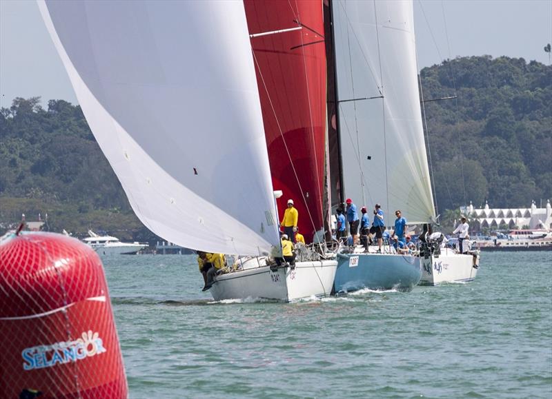 Tight racing in the Premier Cruising division - Raja Muda Selangor International Regatta - photo © Guy Nowell / RMSIR