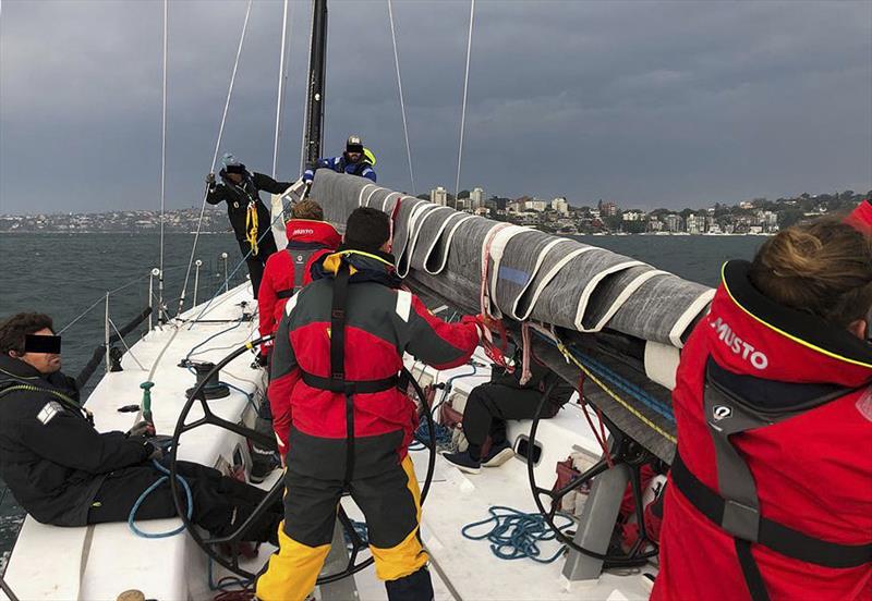 Training on board 'Happy Wanderer' for the ex-service vets - photo © Mitch Pearson / Surf Sail Kite