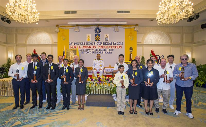 Royal Awards - all the winners. Phuket King's Cup 2019 photo copyright Guy Nowell / Phuket King's Cup taken at Royal Varuna Yacht Club and featuring the IRC class