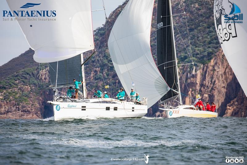 Sail Port Stephens 2021 photo copyright Nic Douglass / www.AdventuresofaSailorGirl.com taken at Corlette Point Sailing Club and featuring the IRC class