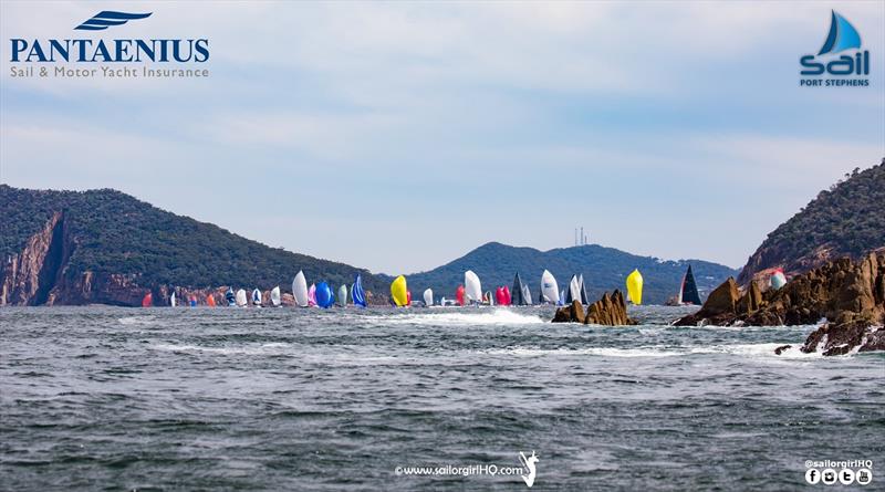 Sail Port Stephens 2021 photo copyright Nic Douglass / www.AdventuresofaSailorGirl.com taken at Corlette Point Sailing Club and featuring the IRC class