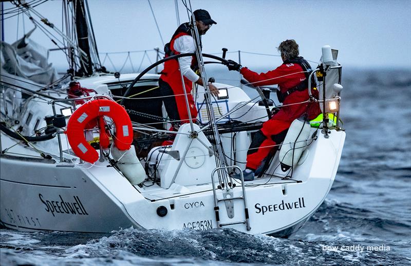 Speedwell (TH) photo copyright Crosbie Lorimer/Bow Caddy Media taken at Cruising Yacht Club of Australia and featuring the IRC class