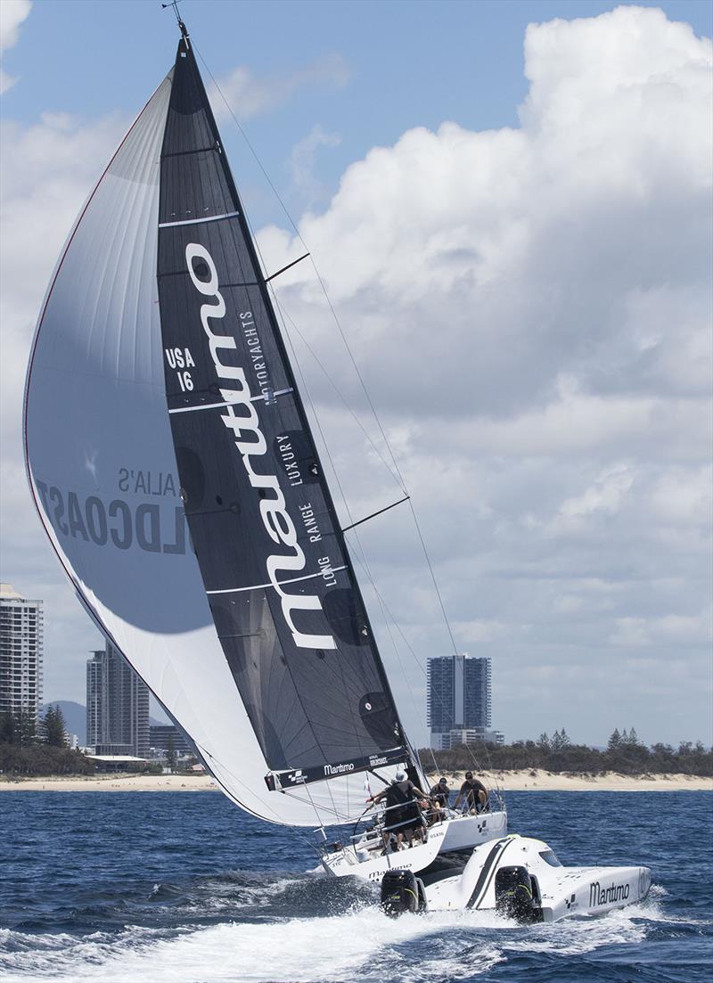 Schumacher 54, Maritimo 11, sets sail for the 2021 Sydney Hobart Race photo copyright Maritimo taken at  and featuring the IRC class