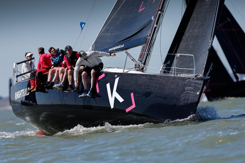 Team Knight Build on J/112 Happy Daize took second in IRC Two at the RORC Easter Challenge photo copyright Paul Wyeth / www.pwpictures.com taken at Royal Ocean Racing Club and featuring the IRC class