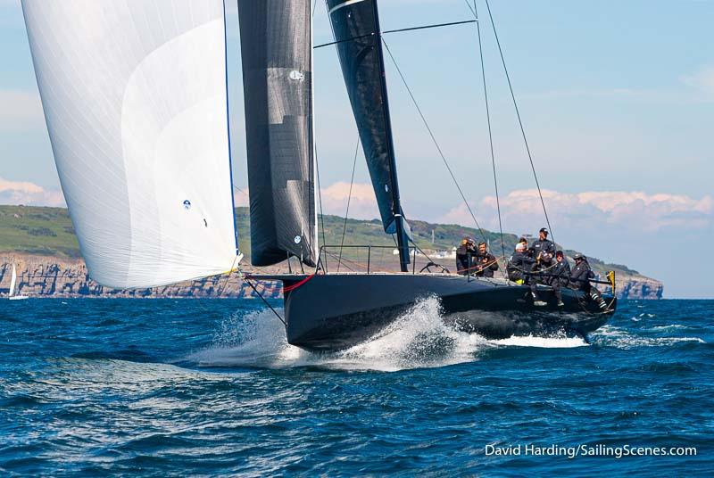 Niklas Zennström's brand new Swedish CF-520 Rán 8 was second overall and took line honours in the RORC Myth of Malham 2022 - photo © David Harding / www.sailingscenes.com