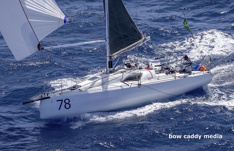 Hip-nautic - Two-Handed in the 2022 Sydney Hobart race photo copyright Bow Caddy Media taken at Cruising Yacht Club of Australia and featuring the IRC class