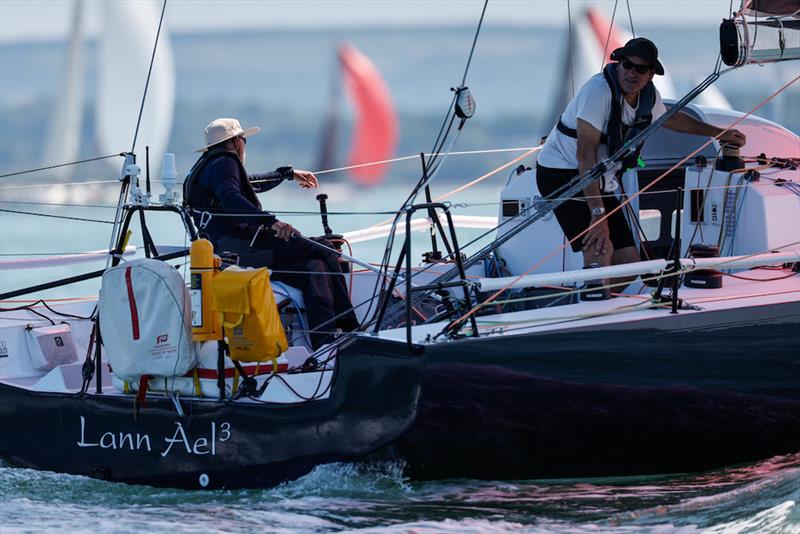 Didier Gaudoux's MN35 Lann Ael 3 during the RORC Cowes – Dinard – St Malo Race - photo © Paul Wyeth / RORC