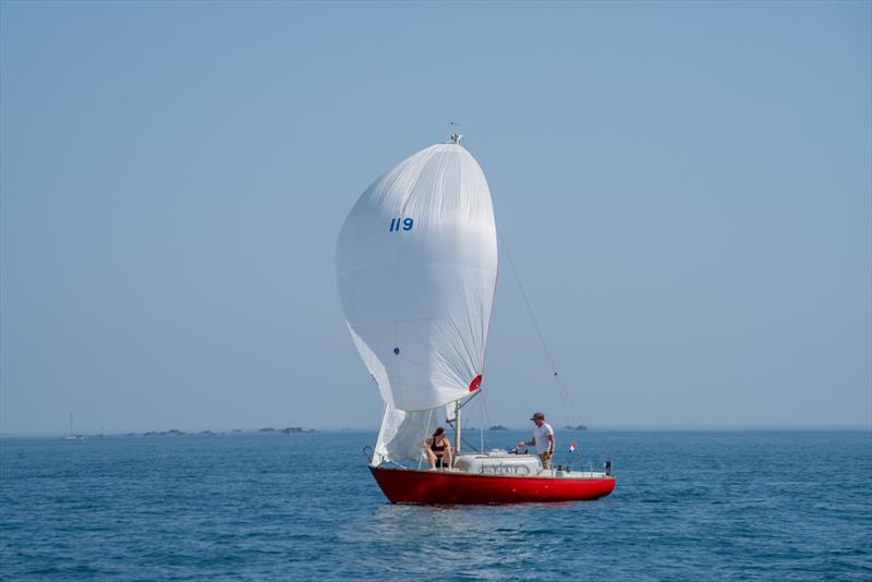 Carey Olsen Jersey Regatta 2023 - Dutch Courage photo copyright Simon Ropert taken at Royal Channel Islands Yacht Club and featuring the IRC class