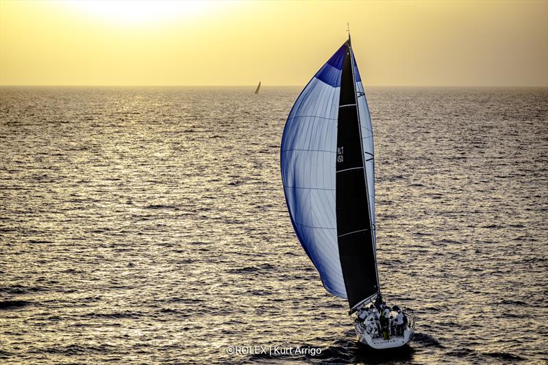 Rolex Middle Sea Race 2023 photo copyright Kurt Arrigo / Rolex taken at Royal Malta Yacht Club and featuring the IRC class