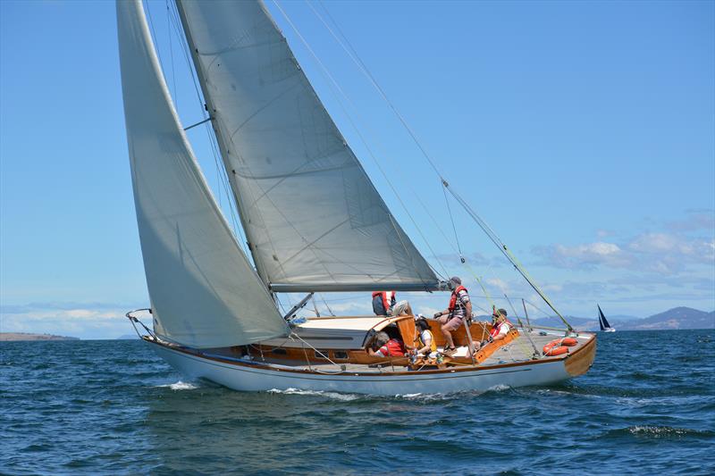 Combined Clubs Harbour Pennant Race 4: Serica wins Division 2 PHS photo copyright Colleen Darcey taken at Derwent Sailing Squadron and featuring the IRC class