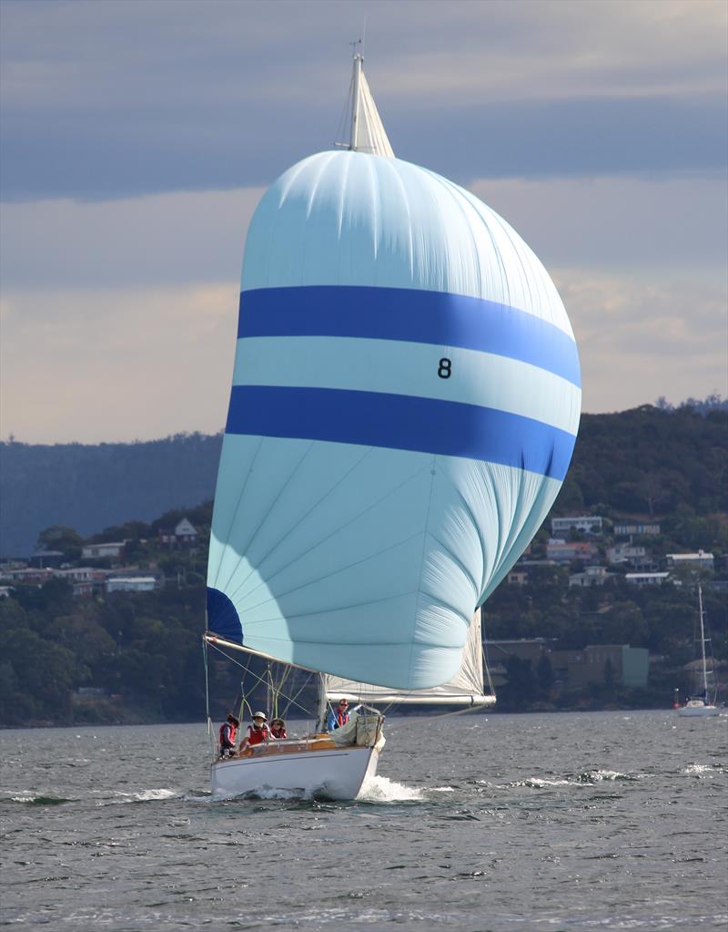 Serica, just edged out by IYKYK for second place overall in Division 2 PHS photo copyright RYCT taken at Royal Yacht Club of Tasmania and featuring the IRC class