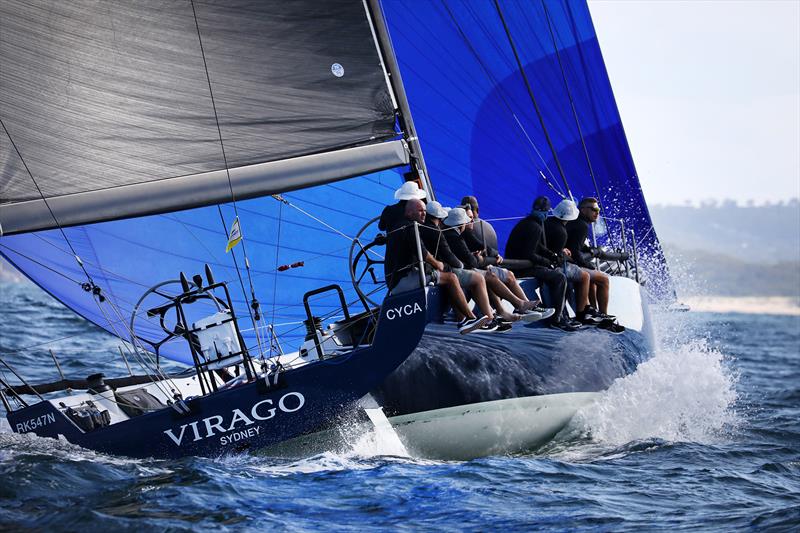 Sail Port Stephens Passage Series - Virago 1st Div 1 photo copyright Promocean Media taken at Newcastle Cruising Yacht Club and featuring the IRC class