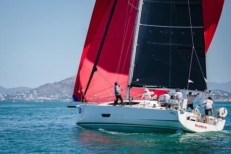 Mike Steel's new purchase Boadica - 2024 SeaLink Magnetic Island Race Week photo copyright Revolution Productions, SMIRW taken at Townsville Yacht Club and featuring the IRC class