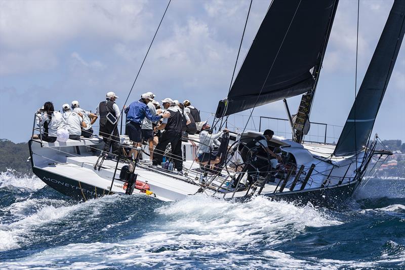 Moneypenny landed itself a third place in the 2024 SOLAS Big Boat Challenge - 2024 One Circular Quay Australian Maxi Championship photo copyright CYCA | Andrea Francolini taken at Cruising Yacht Club of Australia and featuring the IRC class