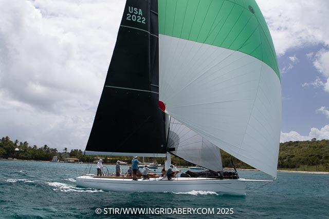 51st St. Thomas International Regatta Day 1: Jax sails downwind on the first day of racing photo copyright STIR / www.ingridabery.com taken at St. Thomas Yacht Club and featuring the IRC class