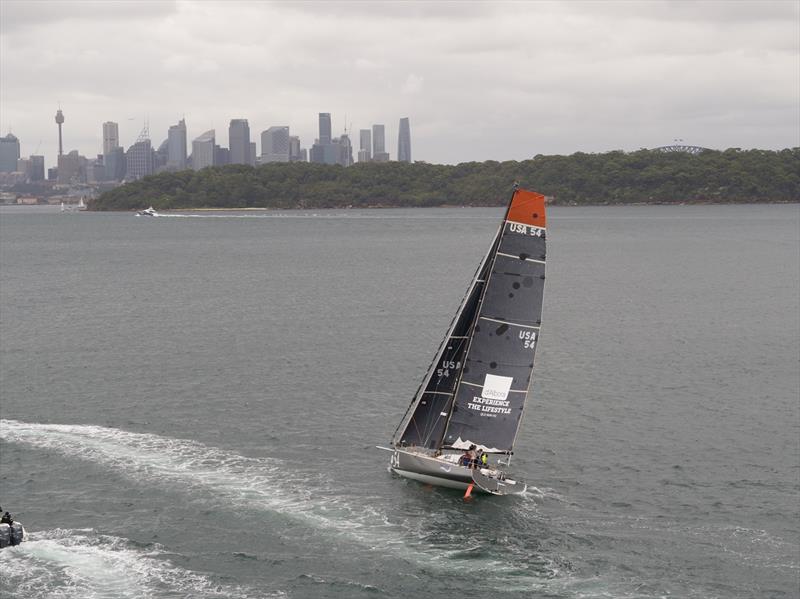 Za Ocean Racing arriving in Sydney - Pittwater to Coffs Harbour Yacht Race - photo © Aeromedia