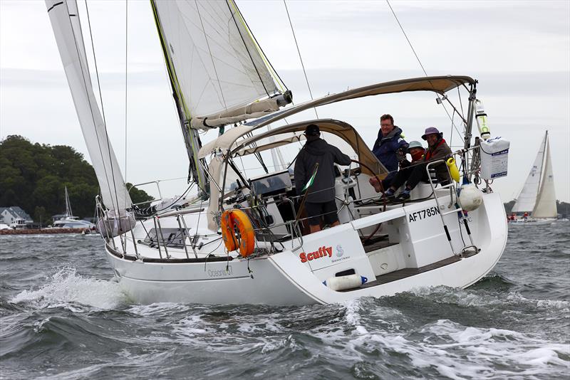 Sail Port Stephens Passage Series Scuffy 1st Div 4 - Sail Port Stephens 2025 Passage Series - photo © Promocean Media