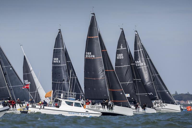 IRC Three fleet - 2025 RORC Easter Challenge Day 2 - photo © Paul Wyeth / RORC
