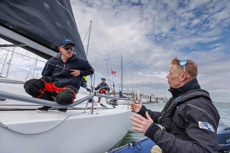 RYA Keel Boat Academy Head Coach Phil Devereux - 2025 RORC Easter Challenge Day 2 - photo © Paul Wyeth / RORC