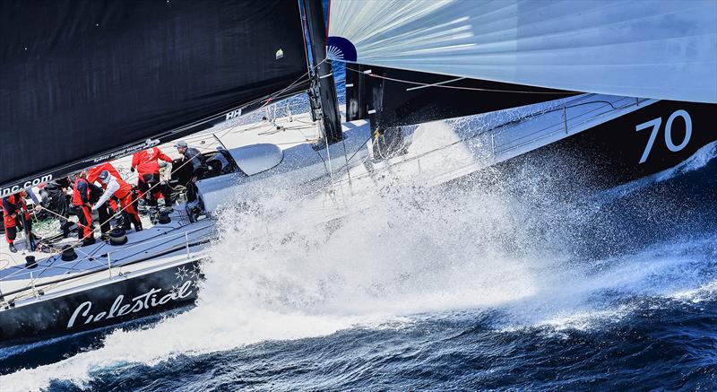 Celestial V70 en route to Hobart - Rolex Sydney Hobart Yacht Race - photo © Carlo Borlenghi | ROLEX