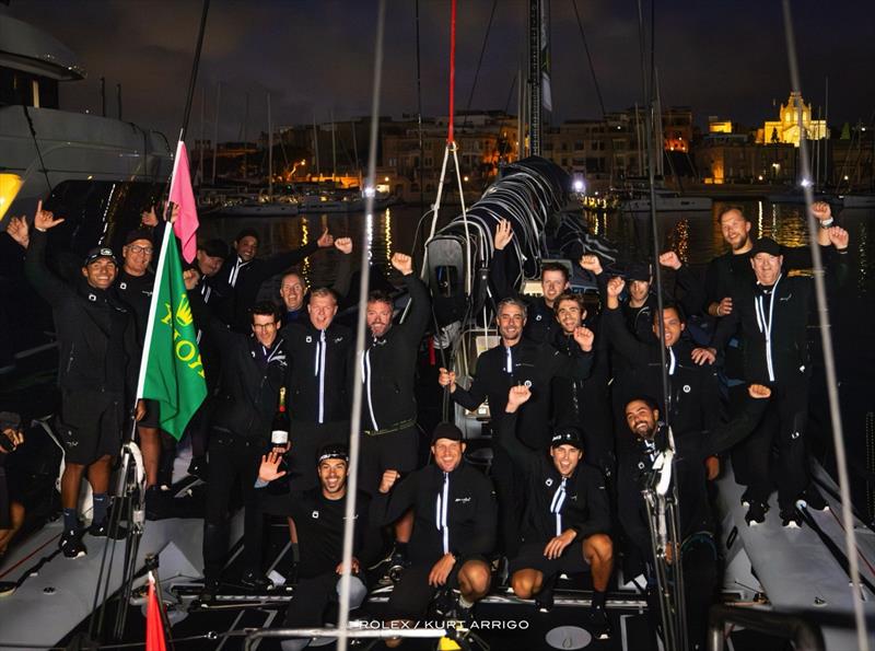 Black Jack 100 claims 4th consecutive line honours at 46th Rolex Middle Sea Race - photo © Kurt Arrigo / Rolex