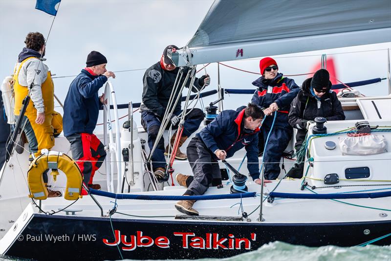 Jybe Talkin, GBR6809 - Hamble Winter Series 2025 Race Week 4 - photo © Paul Wyeth / HWS