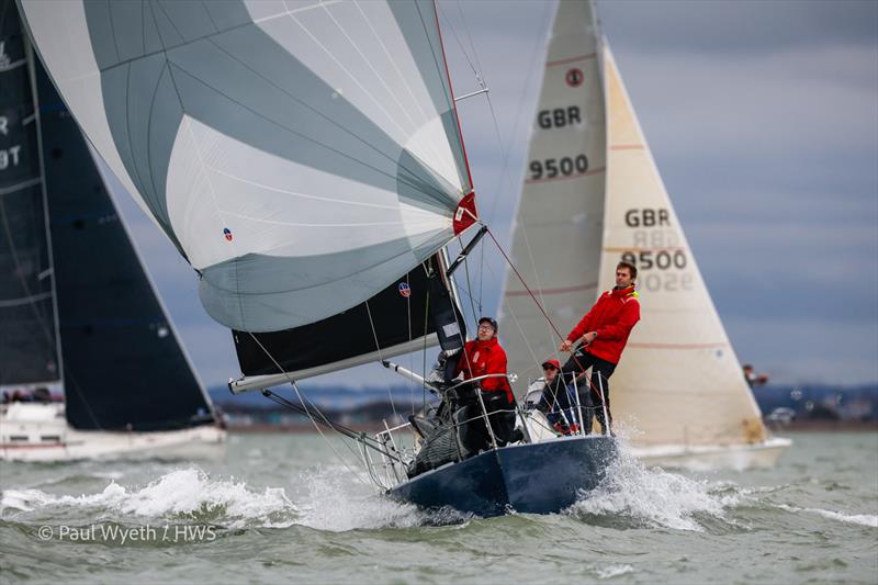 Dark Horse - Hamble Winter Series week 6 - photo © Paul Wyeth / www.pwpictures.com