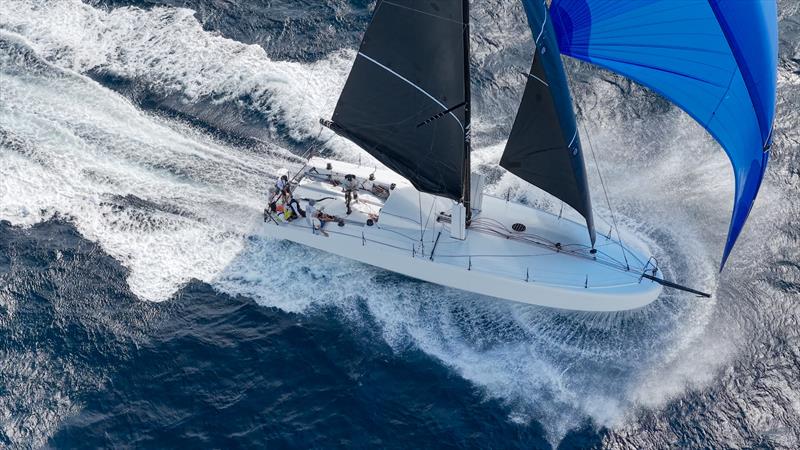 Palanad 4 powered over the finish line in Antigua, completing the race in 8 Days 5 Hrs 55 Mis 50 Secs - photo © Roddy Grimes / Roddyacqua