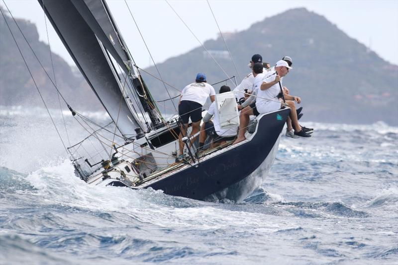 The Peacemaker team rides the waves in the Round the Rocks Race, finishing third - photo © STIR / www.ingridabery.com