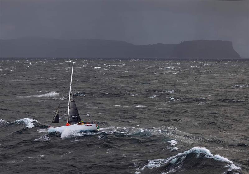 Showdown - Drew Carruthers and Jim Close two-handed 2023 Sydney Hobart race - photo © Richard Bennett