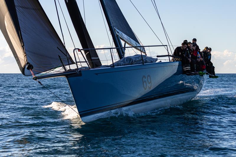 Line honours for Smuggler in the Noakes Sydney Gold Coast Yacht Race - photo © Ashley Dart