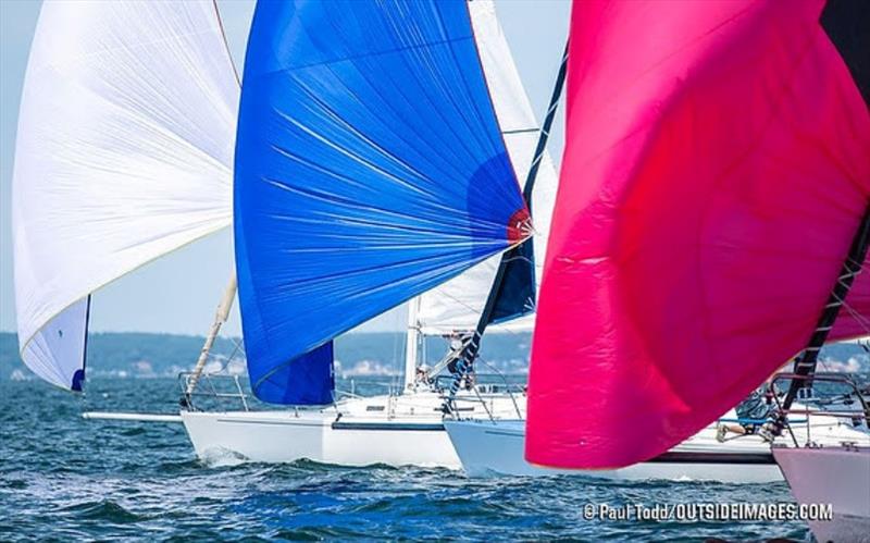 8th Annual Storm Trysail Club Ted Hood Regatta photo copyright Paul Todd / www.outsideimages.com taken at Eastern Yacht Club, Massachusetts and featuring the J105 class