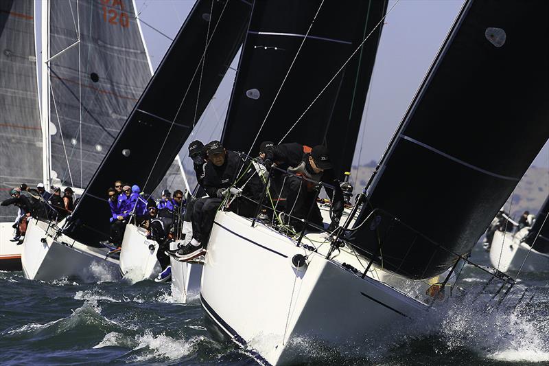 Joust sailing at the 2017 J/111 World Championship in San Francisco photo copyright Chris Ray taken at San Francisco Yacht Club and featuring the J111 class