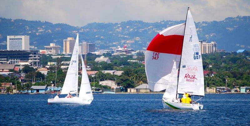 30th Annual Jamaica International Invitational (JAMIN) Regatta photo copyright Jamin Jamaica J/22 Invitational taken at Montego Bay Yacht Club and featuring the J/22 class