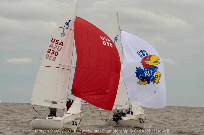 2021 Morgan Stanley J/22 Midwinter Championship - Day 2 - photo © Christopher Howell