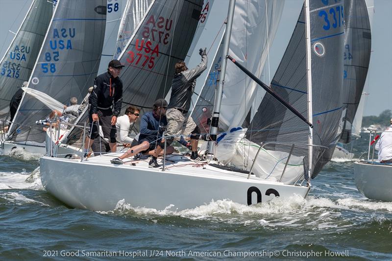 2021 Good Samaritan Hospital J/24 North American Championship - Day 3 - photo © Christopher Howell