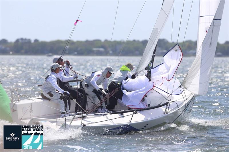 2018 Sperry Charleston Race Week - Day 1 photo copyright Andew Sims taken at  and featuring the J70 class