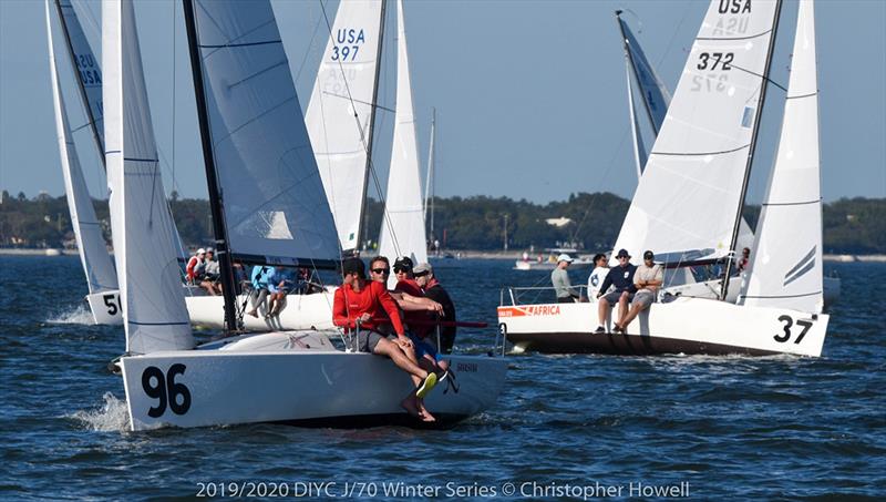 2019/2020 DIYC J 70 Winter Series 1 - photo © Christopher Howell