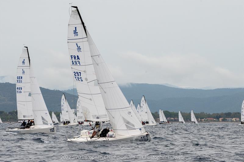 2022 J/70 European Championship at COYCH Hyeres - Day 2 - photo © Christopher Howell