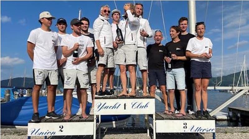 SCM remains atop Austrian J/70 League photo copyright segelbundesliga.at taken at Union-Yacht-Club Attersee and featuring the J70 class