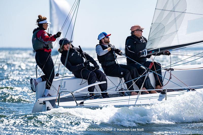 2023 J/70 World Championship - Final Day photo copyright Hannah Lee Noll taken at St. Petersburg Yacht Club, Florida and featuring the J70 class